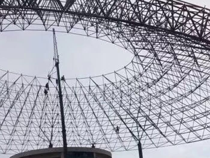 石狮篮球馆球形网架厂家价格