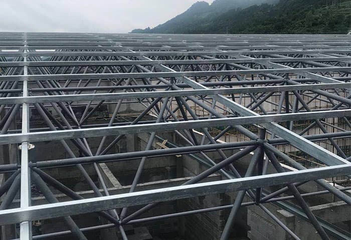 石狮料棚网架厂